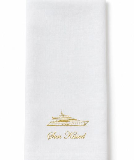 White “Like Linen” Dinner Napkins