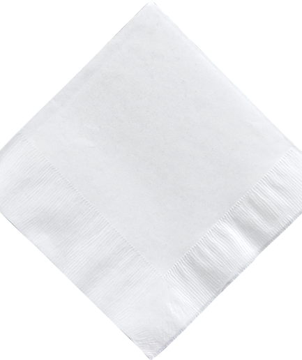 White Luncheon Napkins