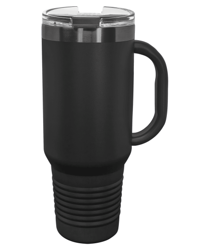 Polar Camel 40oz Black ION-Plated Travel Mug
