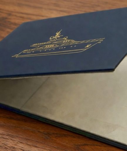 Custom Leatherette Guest Book