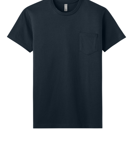 Next Level Apparel Cotton Pocket Tee