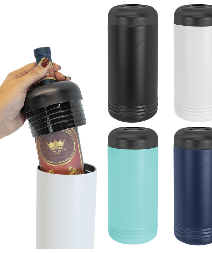 Stainless Steel Vacuum Insulated Wine Bottle Holder